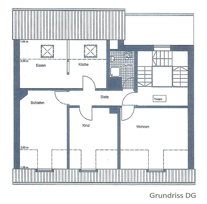 Schöne Eigentumswohnung in Wuppertal Sonnborn (DG)