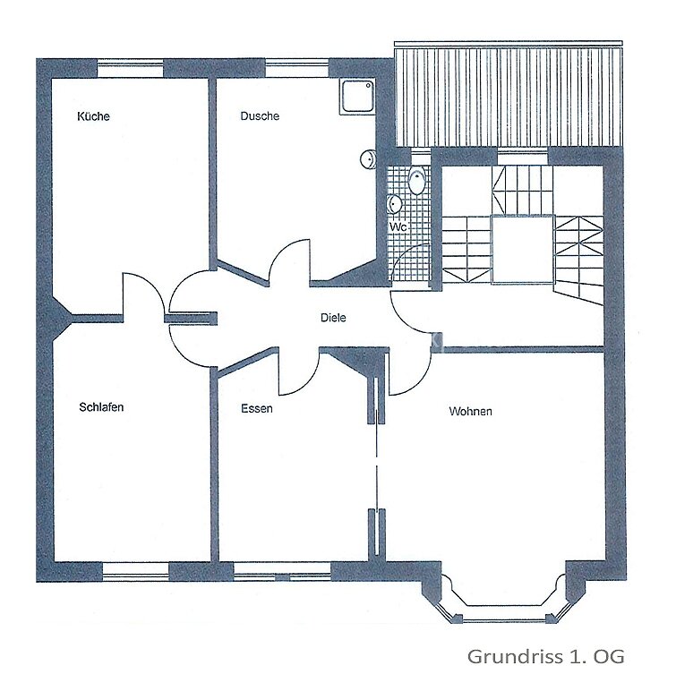 Schöne Mietwohnung in Wuppertal Sonnborn (1.OG)